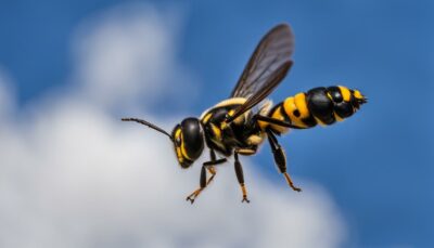 how high can a wasp fly